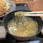 Karayama Sapporo Shiroishi Ten - 味噌汁