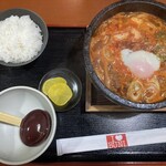 Buniya Moritani - 赤ぶに　旨辛チゲうどん1,350円