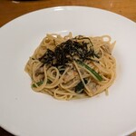 MY DINING Budou Gura Sendaishiaobaku Ichiban Ten - 日替りのパスタ_アサリとほうれん草の和風パスタ(2024.10)