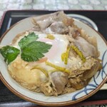 木村そば屋 - 豚玉毛丼700円