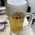 崎陽軒 - 生ビール（540円）