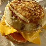 McDonald's Yokosuka Take Ten - マックグリドル ベーコンエッグセット