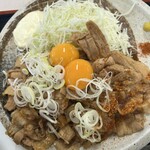 Sakudaira Parking Area (Nobori) Food Court - 肉肉しい。