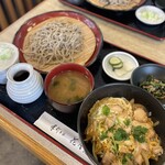 Kagetsu An - 親子丼セットせいろで