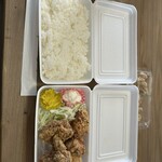 Tori Sho Matsushige Ten - からあげ弁当　ご飯大盛り