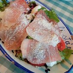 Pizzeria da peppe NAPOLI STA'CA" Kamiyachoten - 前菜のサラダ盛合せ