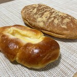 パン屋 SUNtoF - 料理写真:じゅわっとバターブリオッシュ＆揚げパンきなこ