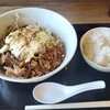 拉麺 淡二郎 - 料理写真:汁なし(小)炙りマヨ＋ライス