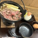 Hana Wa - 自分へのご褒美、すき焼きうどんは黒毛和牛