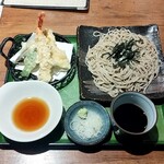 SOBA-HOUSE 大自然 - 天ざる740円⭕️美味しい