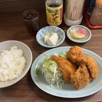 さすけ食堂 - フライ定食