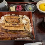 高橋屋 - 天然うなぎ中・ごはんセット7500円