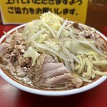 Ramen Jiro Meguro Ten - 小豚ダブル800円