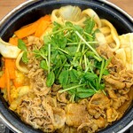 Yoshinoya Yonjugogosen Shiogama Ten - 牛カレー鍋膳 (期間限定)