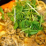 Yoshinoya Yonjugogosen Shiogama Ten - 牛カレー鍋膳 (期間限定)