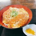 Ansei Icchome Udon - カツとじ丼  卵2個