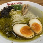 Soupmen - 牡蠣塩らぁ麺味玉入り