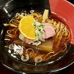 トーキョーニューミクスチャーヌードル 八咫烏 CHIKARABO - 料理写真: