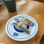 無添 くら寿司 - 秋刀魚にぎり