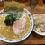 横浜豚骨醤油ラーメンYOLO - その他写真:ラーメン大盛、ライス