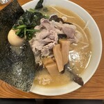 Ramen Fujinami - にんにく味噌ラーメン（¥900）