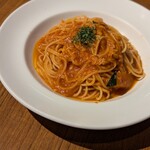 Claudia2 - ツナとカボチャ アンチョビ風味のスパゲッティ