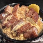 とんかつ七兵衛 - 厚切りかつ丼