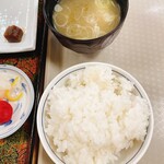 KURHEIM - なめこの味噌汁･ご飯