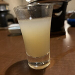 季の湯 雪月花 - 食前酒〜桃酒