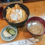 かつ富 - かつ丼500円