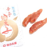 Aji no Maruya - 箱入辛子明太子 110g　(1050円) '14 3月下旬