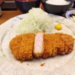 とんかつひなた - 『ランチ漢方三元豚ロースカツ定食（130㌘）（1000円税込）』