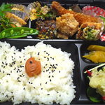 Saiya - 1日10食限定のお弁当です。　550円+消費税