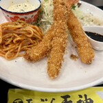 海鮮食堂 - エビフライ定食