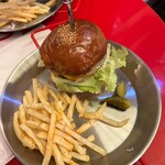 Shin Tuna Burger - アップルベーコンチーズバーガー