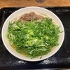 Ekimenya Hiroshimaekiten - 肉うどんです