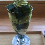 Saryo Tsujiri Daimaru Tokyo Ten - 茶々セット　宇治パフェ