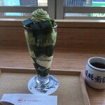 Saryo Tsujiri Daimaru Tokyo Ten - 茶々セット　宇治パフェ