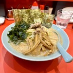 ニューラーメンショップ オリジン - ネギラーメン小+メンマ+海苔 ¥950+200+120