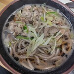 手打うどん 三徳 - 肉そば(小)