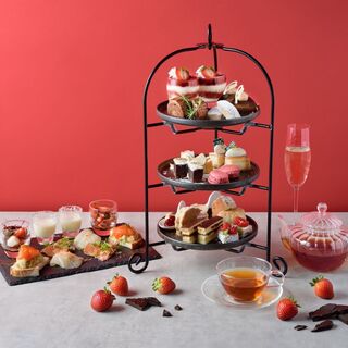 January to February Afternoon Tea: Strawberry x Chocolate