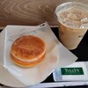 Tully's Coffee &TEA Hakata Ekimainguten - イングリッシュマフィンのモーニング。