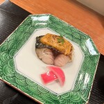 コクボのまゝ - 秋鯖ウニ丹味噌焼き