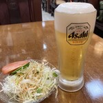 海鮮広東料理　中華料理　昌園 - 飲茶セットA 1,800円  生ビール550円