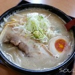 蘭たん亭 - 1日20食限定・塩とんこつ白湯￥750