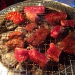 Sumibi Yakiniku Taihei Mon Kumoyama Ten - しちりんで焼くお肉(*^^*)