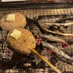 Irori Yaki no Mise Inakaya - 焼きおにぎりとカナギなど