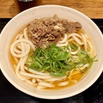 Ekimenya Hiroshimaekiten - 肉うどん