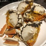 Seafood Buffet Dining Ginza Happo - 小ぶりでしたが、上海ガニ。