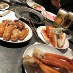 Seafood Buffet Dining Ginza Happo - 甲殻類。